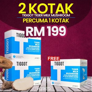 Tiggot : Susu Cendawan Harimau Pakej 2