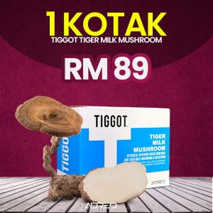 Tiggot : Susu Cendawan Harimau Pakej 1